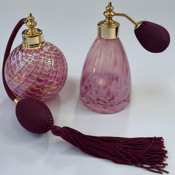 Vintage Handblown Perfume Bottle - Picture 4 of 15
